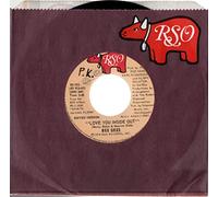 BEE GEES - LOVE YOU INSIDE OUT 7" (45) JAPANESE RSO 1979 B/W I'M SATISFIED (DWQ6070) BAND POINTING PIC SLEEVE