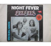 Bee Gees Night Fever 7" RSO RSO002 EX/EX 1977 Belgian pressing, picture sleeve