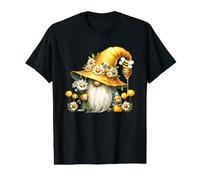 Bee GNOME Graphic for Women Daisy Flowers Funny Hippie GNOME T-Shirt Graphique avec Valeur