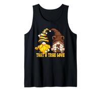 Bee GNOME True Love Graphic for Mom Funny Honey and Bear Débardeur