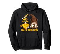 Bee GNOME True Love Graphic for Mom Funny Honey and Bear Sweat à Capuche
