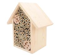 Bee House Boîte à Abeilles en Bois de qualité Supérieure pour Attirer Les Abeilles, Décoration de Jardin, Conception à Suspendre pour Placement Extérieur 7,3 X 4,7 X 7,9 Pouces