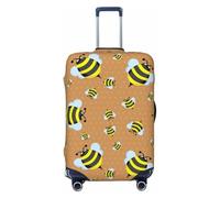 Bee - Housses de protection de bagages de voyage à pois et à pois pour bagages de 45,7 à 32 cm, Noir, G