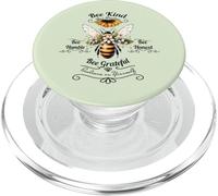 Bee Kind Sois Positive Sois Humble Sois reconnaissante Sois inspirante PopSockets PopGrip pour MagSafe