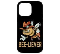 Bee-liever Apiculture Abeille Église Coque pour iPhone 14 Pro Max