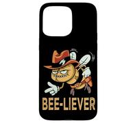 Bee-liever Apiculture Abeille Église Coque pour iPhone 15 Pro Max