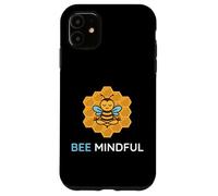Bee Mindfulness Mindfulness Mood Meditation Zen Awareness Yogi Coque pour iPhone 11