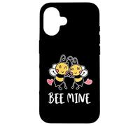 Bee Mine Love l'amour des Petites Abeilles Coque pour iPhone 16