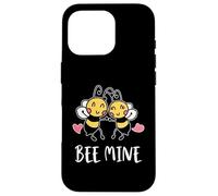 Bee Mine Love l'amour des Petites Abeilles Coque pour iPhone 16 Pro