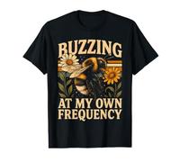 Bee Nature bourdonne à ma Propre fréquence T-Shirt Graphique avec Valeur
