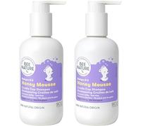 Bee Nature - Shampoing Bébé Enfant Croûtes de Lait - Extra Doux - YUKA 100/100 - Honey Mousse - Convient aux Cuirs Chevelus Secs, Sensibles, qui Démangent et Sujets à l'Eczéma -400ml(2 * 200ml)