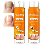 Bee Propolis Spray de réparation des ongles, Spray d'essence de réparation des ongles, Sérum de croissance fortifiant revitalisant pour les ongles fragiles et endommagés (2 pièces)