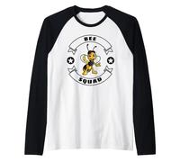 Bee Squad Escadron D'Abeilles Manche Raglan