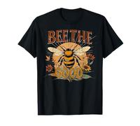 Bee The Good Design Insecte Floral automnal rétro T-Shirt