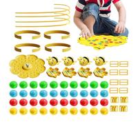 Bee Toy - Juego De Abejas Ocupadas, Educativo, Magnético, Divertido, Portátil, Juego De Fiesta Familiar Dee Abejas Ocupadas, Para Niños, Adultos, Grupos, Multijugador, Viajes, Exteriores, Jardín