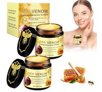 Bee Venom Creme Venin d'Abeilles, 120G Venin d'Abeille Crème Réparatrice Peau - Soin Régénérant & Anti-Rides Intense, Répare et Apaise la Peau du Visage et du Corps, Formule Naturelle