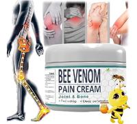 Bee Venom Pain and Bone Healing Cream - Ultra Strength Pain Relief, Bee Venom Joint And Bone Healing Cream,Bee Venom Pain Cream,New Zealand Bee Venom Cream,Provides for Back,Neck,Hands,Feet. (1 Pcs)