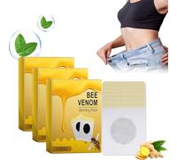 Bee Venom - Pansements naturels pour perdre du poids - Drainage lymphatique - Convient pour les femmes et les hommes (lot de 3)
