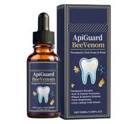 Bee Vënom Rince-bouche, formule douce sans alcool, 50 ml, bain de bouche pour le soin des gencives, bain de bouche rafraîchissant pour l', soutient la santé bucco-dentaire, usage quotidien,