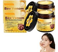 Bee Venom Skin Treatment Cream,Bee Venom Skin Restoration Cream,Visage Lift Creams,Skin Tightening Care Day & Night Use,Suitable for All Skin Types (2pcs)