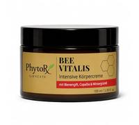 Bee Vitalis Pommade de poison d'abeille 100 ml avec copaïba et huile verte | Crème intense abeille et crème de massage avec menthol, panthénol et calendula pour les soins quotidiens du corps
