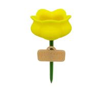 Bee Water Station, Flower Shape Outdoor Waterer Cup with Ground Insert | Bee Bath For Terrace Lawn Courtyard Fountain Pond Farm Butterfly Deck Patio Backyard Outdoor
