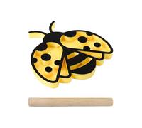 Bee Waterer, Butterfly Tray, Beekeeping Accessory, 3D Printed Design UV Resistant Durable Multicolor Set of 1 for Garden, Balcony, Bird Bath, Yard Use, 3.94x3.94 inches