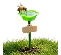 Bee Watering Cups with Ground Stake, Leakproof Bee Water Feeders