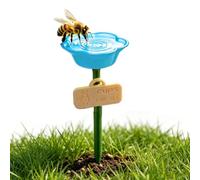 Bee Watering Cups with Ground Stake, Leakproof Bee Water Feeders