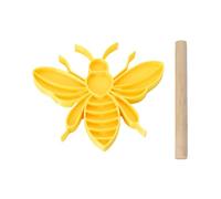 Bee Watering Station, 3D Printed Design, 3.94x3.94in Authentic Outdoor Pollination Supply, Compact Bee Bath, Easy Refill Base for Garden, Lawn, Yard, Balcony, Decorations Use