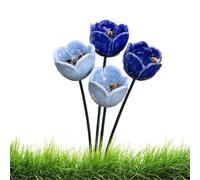 Bee Watering Station | 4 Pieces Handmade Mini Flower Ceramic Decoration