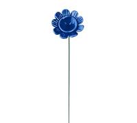 Bee Watering Station | Ceramic Colorful Flower-Shaped with Stake Base Bees