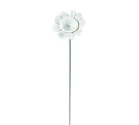 Bee Watering Station | Ceramic Colorful Flower-Shaped with Stake Base Bees