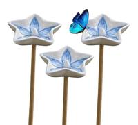 Bee Watering Station - Flower Shaped Outdoor Bee Bath, Butterfly Drinking Feeder, Pollinator Bowl | Garden Water Source for Backyard Patio Porch Yard Lawn Flower Bed