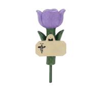 Bee Watering Station, Flower Shaped Resin Garden Feeder, Decorative Outdoor Bee and Hummingbird Water Dish, Durable Weather Resistant Craft Finish, Garden Wildlife Accessory, Backyard Courtyard