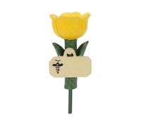 Bee Watering Station, Resin Flower-Shaped Decoration, Durable Outdoors Hummingbird Feeder Material, Hydration Tool for Backyard and Courtyard, Feeding Gear for Landscaping and Park