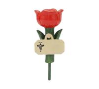 Bee Watering Station, Resin Flower-Shaped Decoration, Durable Outdoors Hummingbird Feeder Material, Hydration Tool for Backyard and Courtyard, Feeding Gear for Landscaping and Park