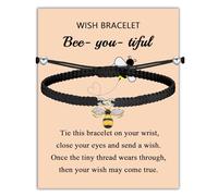 Bee You Tiful Bracelet d'amitié pour amoureux des abeilles, Métal, NA Inknow