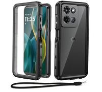 Beeasy Coque pour Motorola Moto G 5G 2025 Étanche, 360 Intégrale Anti Poussiere Antichoc, IP68 Waterproof Militaire Incassable Indestructible Solide Case avec Protection Camera+Écran