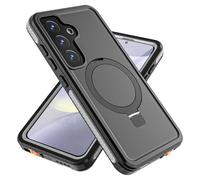 Beeasy Coque pour Samsung Galaxy S25 Étanche avec MagSafe,[IP68 Imperméable] [Support Invisible] 360 Intégrale Étui avec Protection Camer cran,Antichoc Militaire Incassable Waterproof Case 6,2"