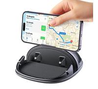 Beeasy Support Téléphone Voiture, Porte Telephone Voiture Tableau de Bord Universel, Silicone Antidérapant, Phone Holder Car pour iPhone 17/16/15/14/13/12 Pro Max/Samsung/Xiaomi/Huawei/Smartphone
