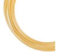 Beebeecraft 1 boîte de 2 m de Fil Français en Or Véritable 24 carats Plaqué Or en Spirale pour Broderie Fil de Soie Fil de Lingot pour Couture Bricolage Artisanat Perles Vêtements Décoration
