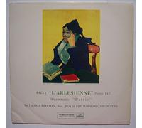 Beecham, Thomas - Beecham, Thomas Bizet L'Arlesienne Suites Nos 1 & 2 LP HMV ALP1497 EX/VG 1960s red semi circle label, sleeve is slightly foxed on rear