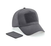 Beechfield Amovible Patch 5 Panneau Coton Sergé Casquette de Baseball