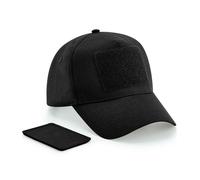 Beechfield Amovible Patch 5 Panneau Coton Sergé Casquette de Baseball