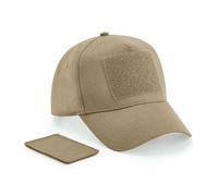 Beechfield Amovible Patch 5 Panneau Coton Sergé Casquette de Baseball