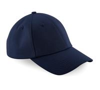Beechfield Authentique Casquette Baseball 6 Panneau Courbé Pic Ventilé Boucle
