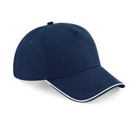 Beechfield Authentique Tube 5 Casquette Panneau Contraste Deux Ton de Baseball