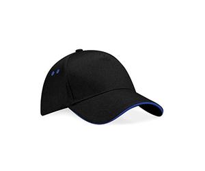 Beechfield B015c Ultimate Casquette à 5 panneaux, visière avec insert de couleur - - taille unique