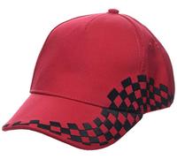 Beechfield Casquette Grand Prix Damier Style F1 B159